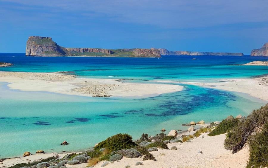 Crète, Balos Gramvousa lagon