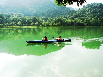 Kayak à Cuc phuong park