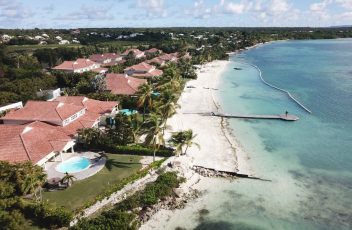 VIlla Lagon plage vue drone