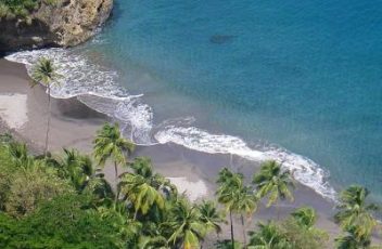 Martinique plage anse des galets